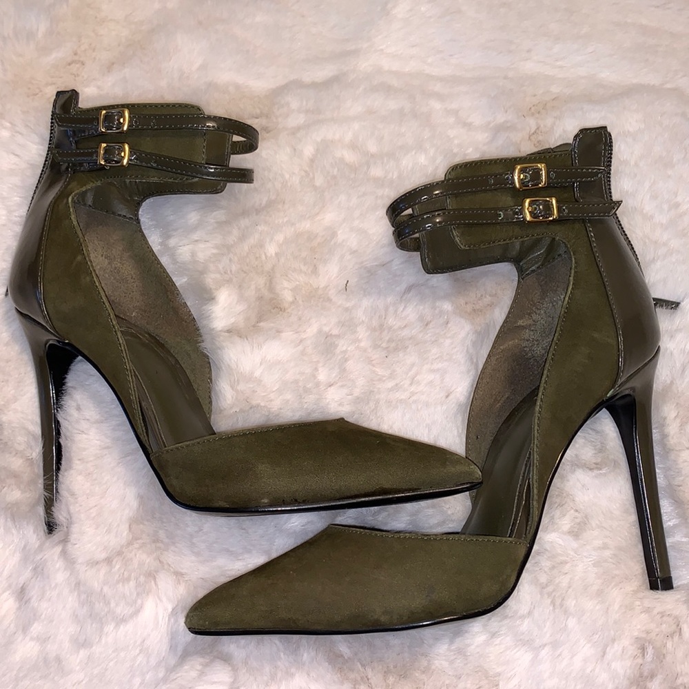 Aldo Olive Green Heels